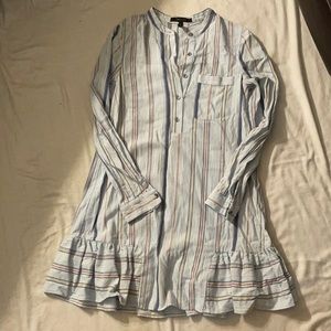 Striped tunic dress